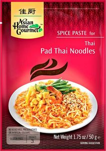 Asian Home Gourmet Pasta do tajskiego makaronu Pad Thai 50g - Asian Home Gourmet uniwersalny 1