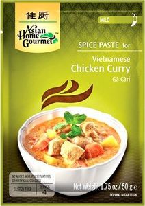 Asian Home Gourmet Pasta do wietnamskiego kurczaka curry, Ga Cari 50g - Asian Home Gourmet uniwersalny 1
