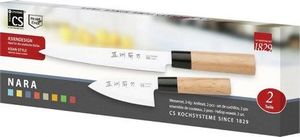 Carl Schmidt Sohn Zestaw 2 noży NARA, Yanagi-ba do sushi (21cm) i Santoku (11cm) - CSS uniwersalny 2