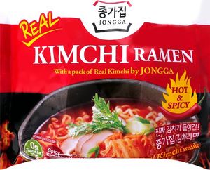 DAESANG Zupa Kimchi ramen Hot Spicy z prawdziwym kimchi 122g - Jongga uniwersalny 1