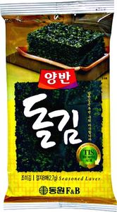 Dongwon Glony nori prażone z przyprawami 3,5g - Dongwon uniwersalny 1