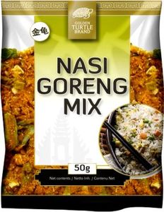 Golden Turtle Brand Mieszanka przypraw i warzyw do ryżu Nasi Goreng 50g - Golden Turtle Brand uniwersalny 1