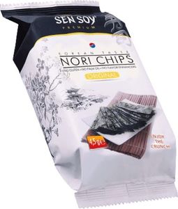 SEN SOY Chipsy Nori Original z solą 4,5g - Sen Soy uniwersalny 1