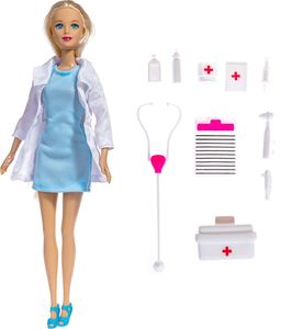 Pepco lalka weterynarz z akcesoriami_ONE_sukienka niebieska 2