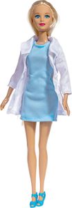 Pepco lalka weterynarz z akcesoriami_ONE_sukienka niebieska 3