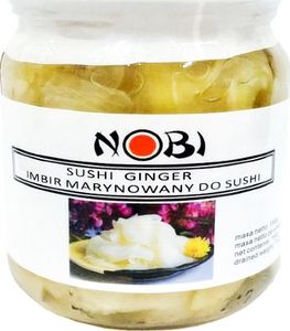 Nobi Imbir marynowany do sushi, biały 190g - Nobi uniwersalny 1