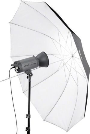 Walimex parasolka odbijajaca i dyfuzyjna biala, 150cm (17656) 2