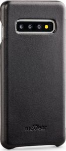 moVear moVear flipSide S Skórzane Etui do Samsung Galaxy S10+ (Plus) | Skóra Gładka | Pokrowiec slim z klapką, Czarny Standard 3