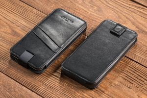 moVear moVear pocketCase C+ Skórzane Etui Wsuwka do iPhone 11 Pro oraz innych smartfonów o zbliżonych wymiarach | Skóra Nappa, Czarny Standard 5