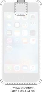 moVear moVear pocketCase C+ Skórzane Etui Wsuwka do Smartfon / Telefon rozmiar L (ok 160 x 79 x 8mm) oraz innych smartfonów o zbliżonych wymiarach | Skóra Vintage , Brązowy Standard 5