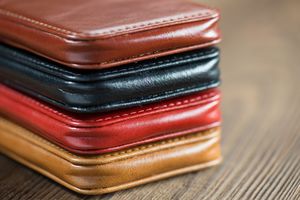 moVear moVear pocketCase C+ Skórzane Etui Wsuwka do Smartfon / Telefon rozmiar L (ok 160 x 79 x 8mm) oraz innych smartfonów o zbliżonych wymiarach | Skóra Vintage , Czerwony Standard 10