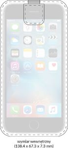 moVear moVear pocketCase C+ Skórzane Etui Wsuwka do Smartfon / Telefon rozmiar S (ok 140 x 68 x 8mm) oraz innych smartfonów o zbliżonych wymiarach | Skóra Vintage , Czerwony Standard 5