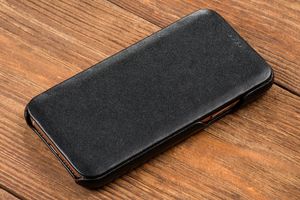 moVear moVear flipSide S Skórzane Etui do Apple iPhone 11 Pro | Skóra Gładka | Pokrowiec slim z klapką, Czarny Standard 9
