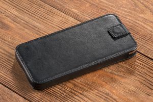 moVear moVear pocketCase C+ Skórzane Etui Wsuwka do iPhone 8/7/6 Plus oraz innych smartfonów o zbliżonych wymiarach | Skóra Nappa, Czarny Standard 8