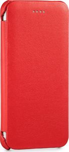 moVear moVear flipSide S Skórzane Etui do Apple iPhone SE 2020 / 8 / 7 | Skóra Nappa | Pokrowiec slim z klapką, Czerwony Standard 2