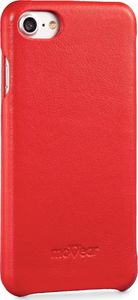 moVear moVear flipSide S Skórzane Etui do Apple iPhone SE 2020 / 8 / 7 | Skóra Nappa | Pokrowiec slim z klapką, Czerwony Standard 3