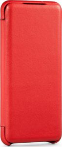 moVear moVear flipSide S Skórzane Etui do Samsung Galaxy S20 | Skóra Nappa | Pokrowiec slim z klapką, Czerwony Standard 2