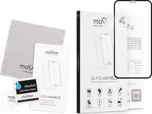 moVear Szkło Hartowane na Apple iPhone 11 | do etui, 9H | moVear GLASS mSHIELD 2.5D MAX Standard 2