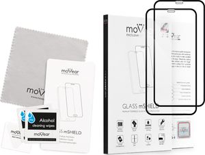 moVear 2 szt. | Szkło Hartowane na Apple iPhone 11 | do etui, 9H | moVear GLASS mSHIELD 2.5D MAX Standard 2