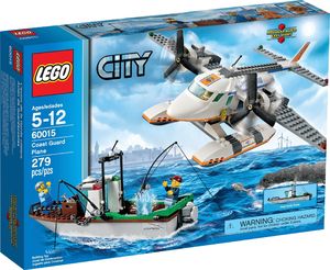 LEGO LEGO CITY 60015 SAMOLOT HYDROPLAN straż 24h 60015 1