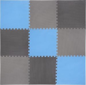 One Fitness Mata ochronna MP10 180 cm x 180 cm x 1 cm wielokolorowa 12