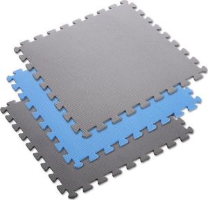 One Fitness Mata ochronna MP10 180 cm x 180 cm x 1 cm wielokolorowa 10