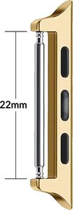 moVear moVear Adapter do paska 22mm na Apple Watch 6 / SE / 5 / 4 / 3 / 2 / 1 (40/38) | Złoty Standard 2