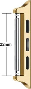 moVear moVear Adapter do paska 22mm na Apple Watch 6 / SE / 5 / 4 / 3 / 2 / 1 (44/42) | Złoty Standard 2
