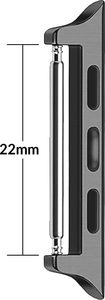 moVear moVear Adapter do paska 22mm na Apple Watch 6 / SE / 5 / 4 / 3 / 2 / 1 (44/42) | Czarny Standard 2