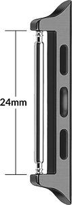 moVear moVear Adapter do paska 24mm na Apple Watch 6 / SE / 5 / 4 / 3 / 2 / 1 (44/42) | Czarny Standard 2