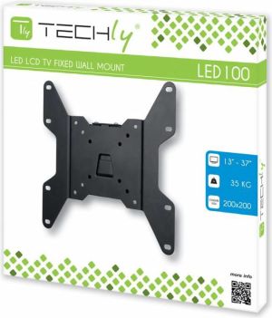 Techly Uchwyt Ścienny do Telewizora/Monitora 13-37 Cali 35kg Slim Czarny (301351) 4