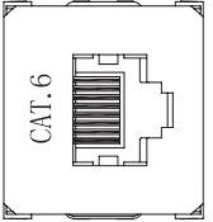 LogiLink Złączka RJ45- RJ45 żeńsko/żeńska kat.6, ekranowana, metal (NP0054) 2