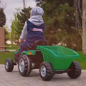 Woopie Traktor na Pedały Zielony 5