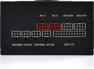 Zasilacz SilentiumPC Enduro FM1 Gold, 550W, Modular, Czarny (SPC118) 5