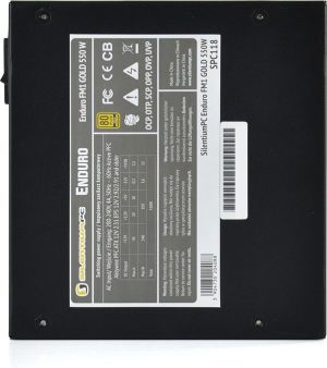 Zasilacz SilentiumPC Enduro FM1 Gold, 550W, Modular, Czarny (SPC118) 7