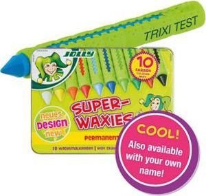 Jolly Kredki świecowe niełamiące się w metalowym pudełku (9014400030919) 3