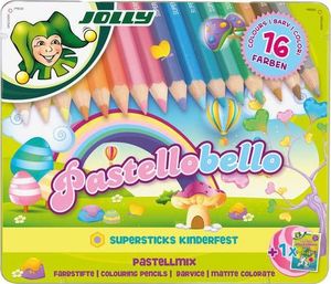 Jolly Kredki Pastellobello 16 kolorów w metalowym pudełku (9014400286842) 1