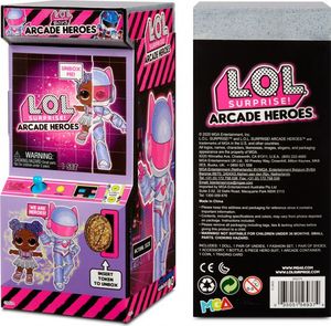 MGA L.O.L Surprise Boys Arcade Heroes Infinity Queen lalka w automacie do gier 4