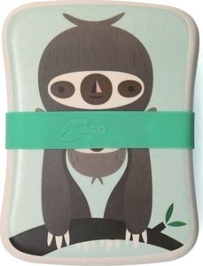 Petit Monkey Petit Monkey - ECO Śniadaniówka bambusowa Leniwiec Mint 1
