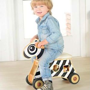 Masterkidz MASTERKIDZ Jeździk Sorter Kształtów Zebra 3