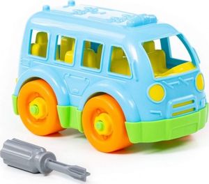 Wader Wader QT Kolorowy Autobus Ze Śrubokrętem 15el. 2