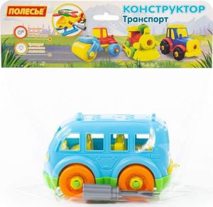 Wader Wader QT Kolorowy Autobus Ze Śrubokrętem 15el. 6