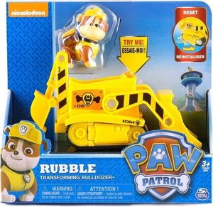 Figurka Spin Master Psi Patrol Transformujący spychacz + Rubble (20116035) 5