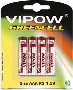 Vipow Bateria Greencell AAA / R03 4 szt. 1