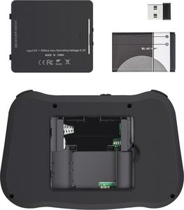 Klawiatura mini mT08 Bezprzewodowa Czarna US (MT08) 8