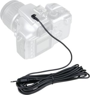 Walimex kabel synchronizacyjny 420cm z wtyczka jack 3,5mm (12795) 2