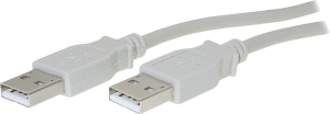 Kabel USB Vedimedia A-A, męsko-męski, 3.0 m, szary (V8023414) 1