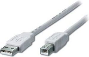 Kabel USB Vedimedia A/B. męsko-męski, 3.0 m, szary (V8023438) 1