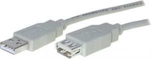 Kabel USB Vedimedia A-A, męsko-żeński, 3.0 m, szary (V8023483) 1