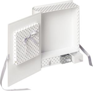 Walther pudełko, Little Foot Baby, biały (FB173) 2